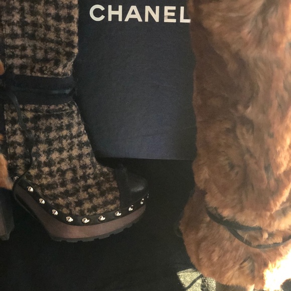 Authentic CHANEL RUNWAY Boots - Picture 3 of 8